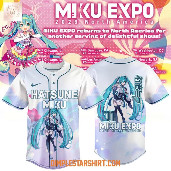 Hatsune Miku Expo North American 2026 Jersey