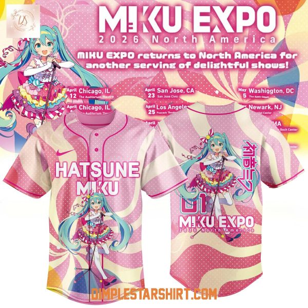 Hatsune Miku Expo North American 2026 Jersey