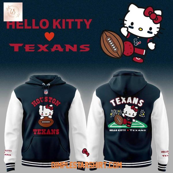 Houston Texans x Hello Kitty Supercute Hoodie T Shirt