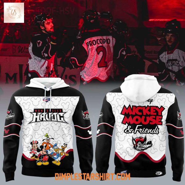 Huntsville Havoc Mickey & Friends Night Hoodie t-Shirt
