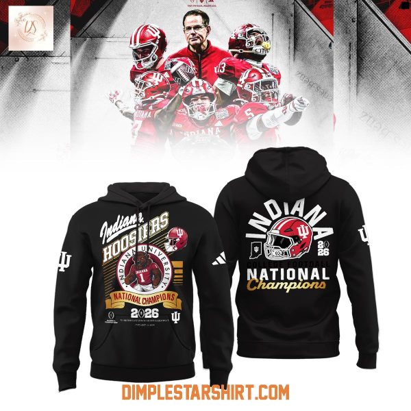 Indiana Hoosiers CFP National Champions Hoodie T-Shirt