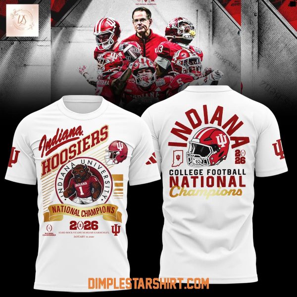 Indiana Hoosiers CFP National Champions Hoodie T Shirt