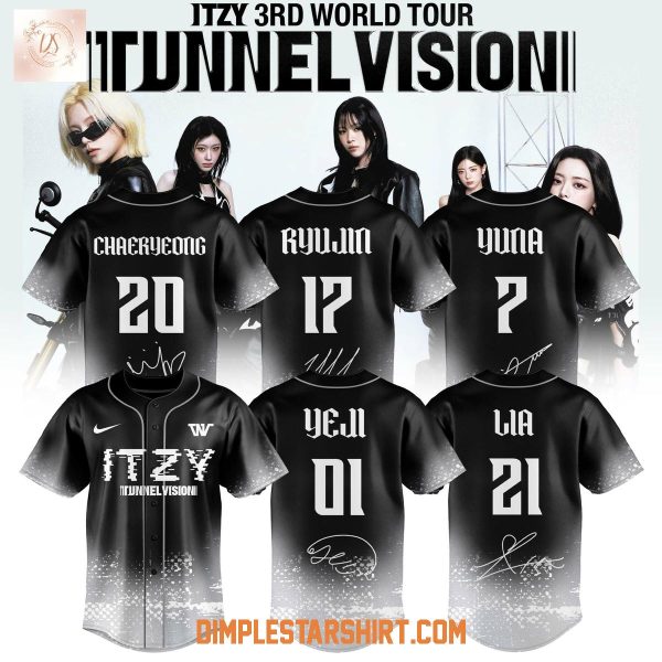 Itzy 3rd World Tour 2026 Tunnel Vision Jersey
