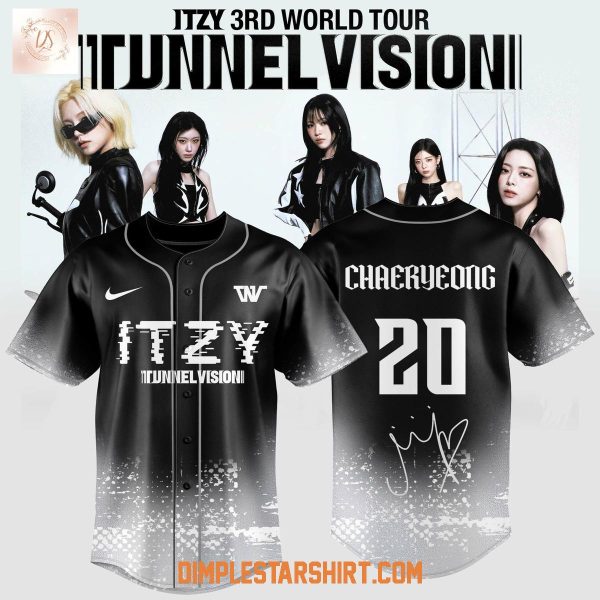 Itzy 3rd World Tour 2026 Tunnel Vision Jersey