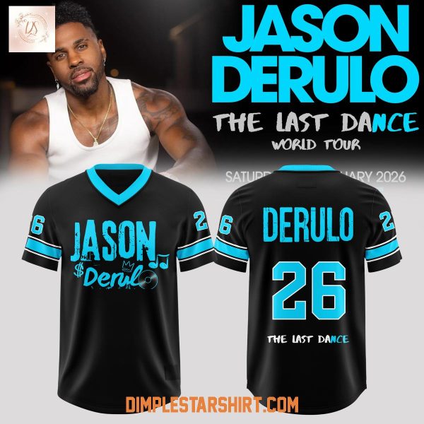 Jason Derulo Last Dance World Tour 2026 Jersey
