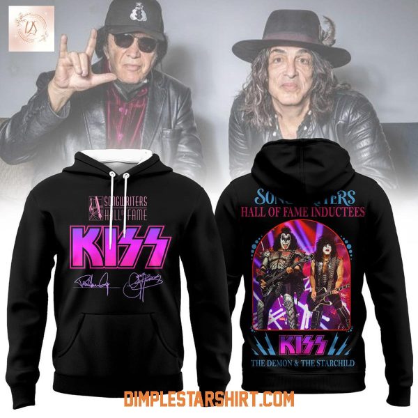 Kiss 2026 Songwriters Hall Of Fame Hoodie T-Shirt