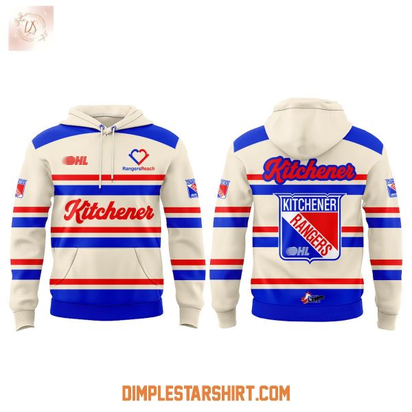 Kitchener Rangers Warmups Rtown Hoodie Shirt