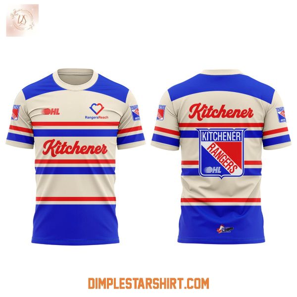 Kitchener Rangers Warmups Rtown Hoodie Shirt