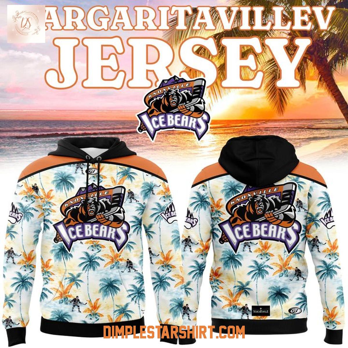 Knoxville Ice Bears Margaritaville Night 2026 Hoodie Shirt Knoxville Ice Bears Margaritaville Night 2026 Hoodie Shirt