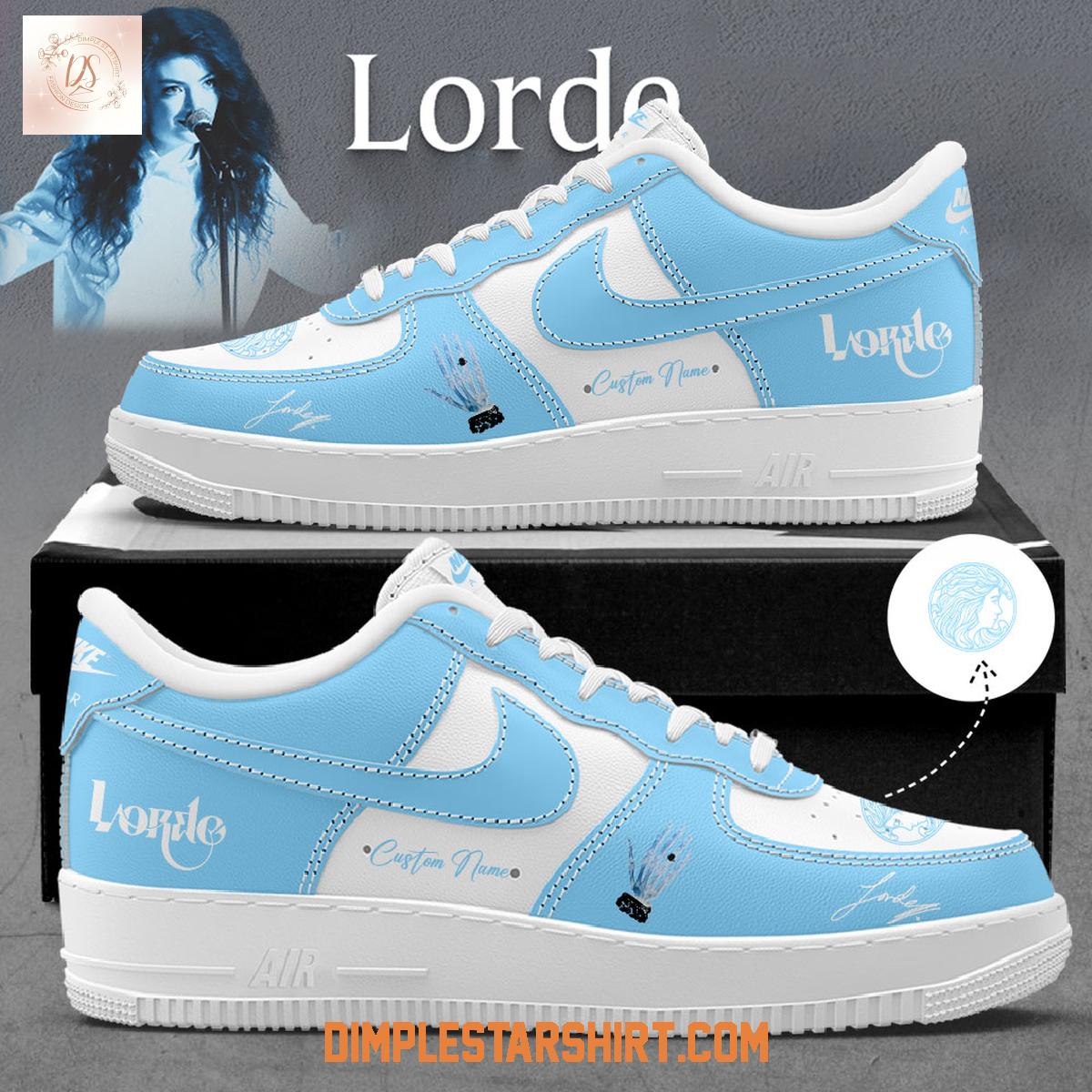 Lorde Ultrasound World Tour 2026 Air Force 1 Shoes Lorde Ultrasound World Tour 2026 Air Force 1 Shoes