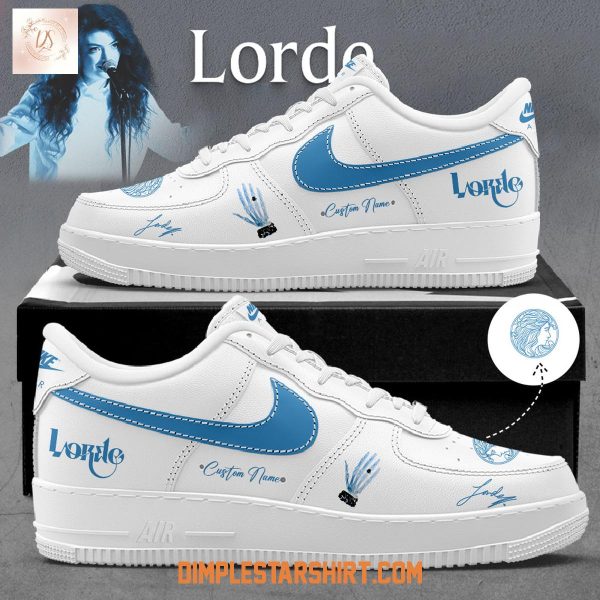 Lorde Ultrasound World Tour 2026 Air Force 1 Shoes