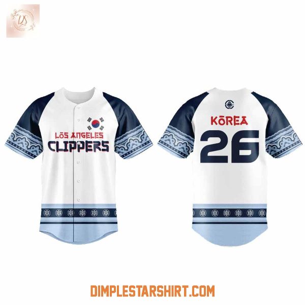 Los Angeled Clippers Korean Heritage Night 2026 Jersey