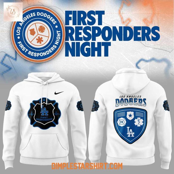 Los Angeles Dodgers First Responders Night 2026 Hoodie T Shirt