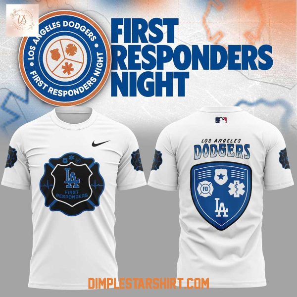 Los Angeles Dodgers First Responders Night 2026 Hoodie T Shirt