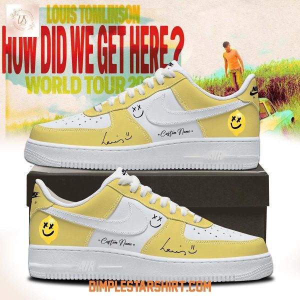 Louis Tomlinson How Did We Get Here Tour Air Force 1 Shoes