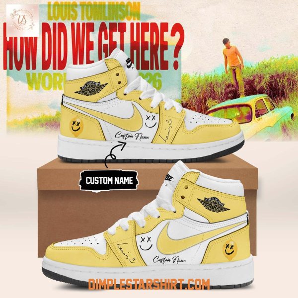 Louis Tomlinson How Did We Get Here Tour Air Jordan 1 Shoes