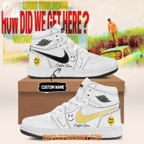 Louis Tomlinson How Did We Get Here Tour Air Jordan 1 Shoes