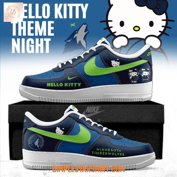 Minnesota Timberwolves x Hello Kitty Night 2026 Air Force 1 Shoes