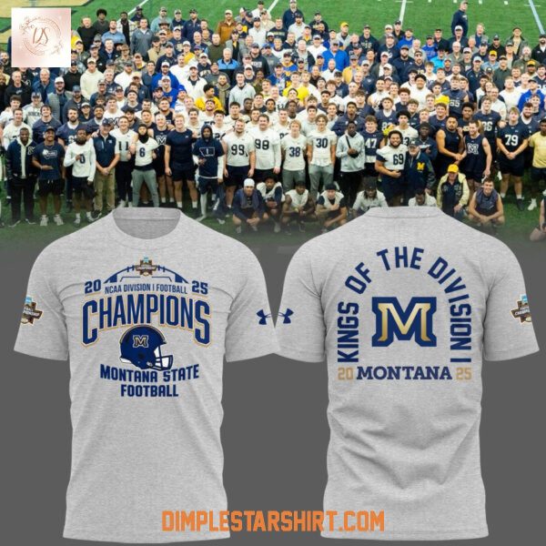 Montana State Football NCAA Champions 2025 Hoodie T Shirt