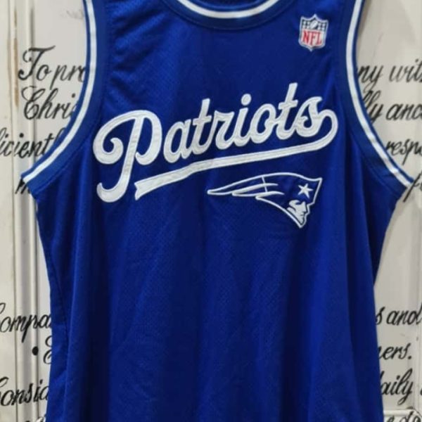 New England Patriots Basketball Jersey