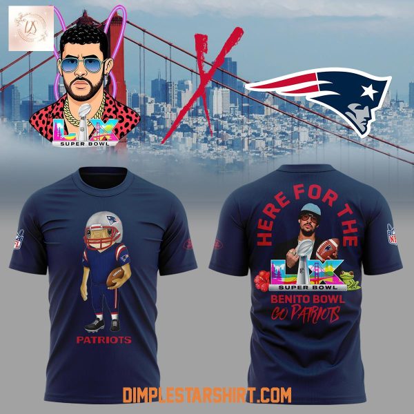 New England Patriots Here For The Benito Bowl Hoodie T Shirt