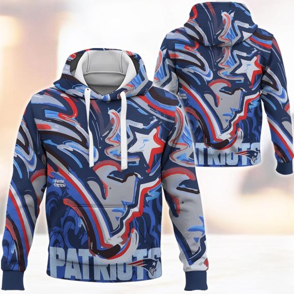 New England Patriots Pattern Gift Hoodie Shirt