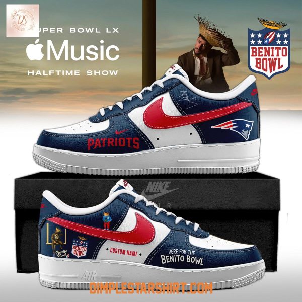 New England Patriots x Bad Bunny 2026 Super Bowl LX Halftime Show Air Force 1 Shoes