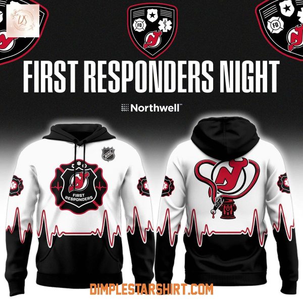 New Jersey Devils First Responders Night 2026 Hoodie Shirt