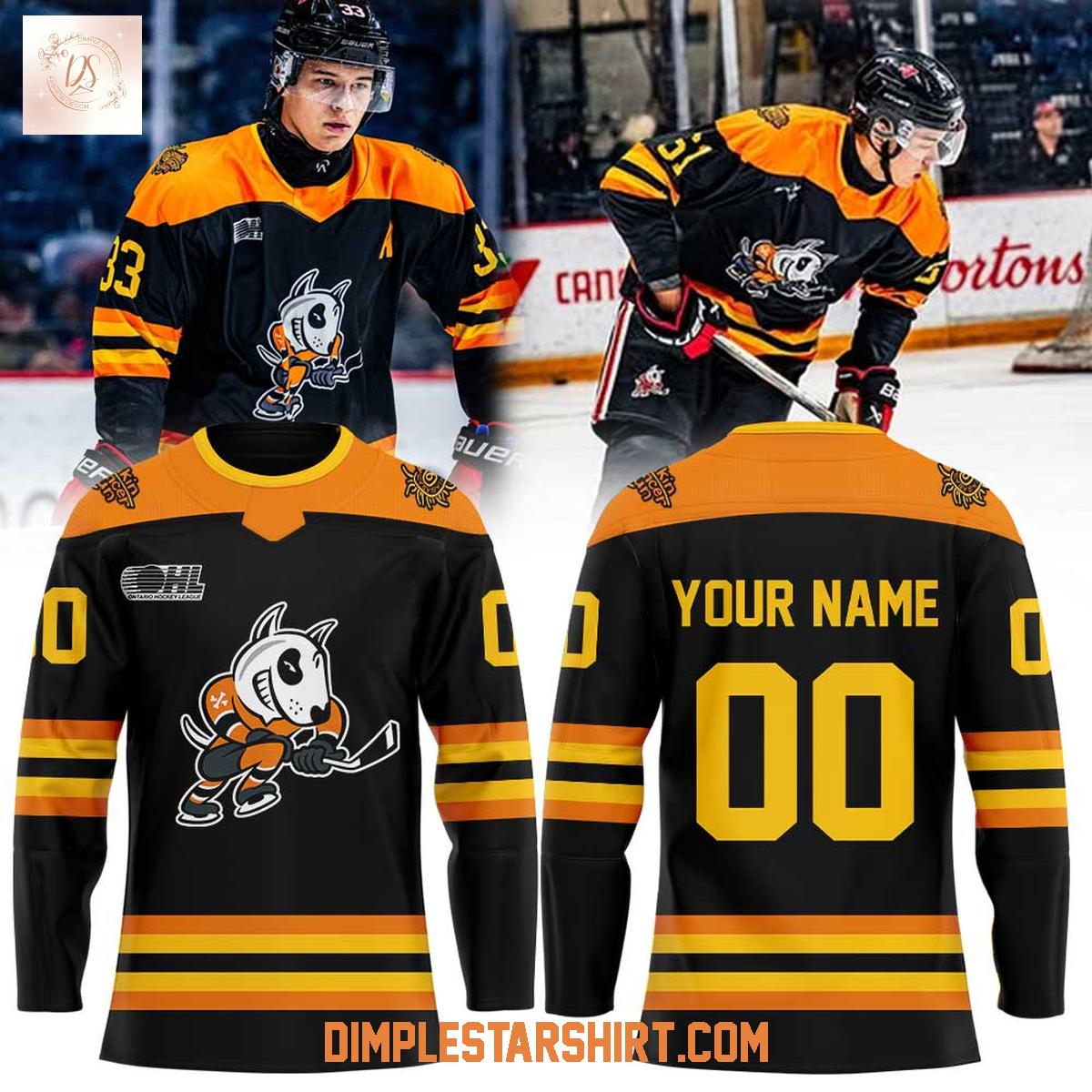 Niagara IceDogs Cancer Care Programs Hockey Jersey Niagara IceDogs Cancer Care Programs Hockey Jersey