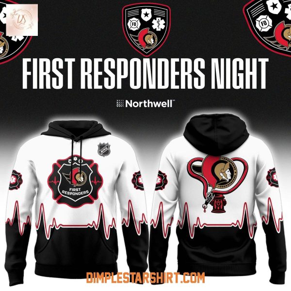 Ottawa Senators First Responders Night 2026 Hoodie Shirt