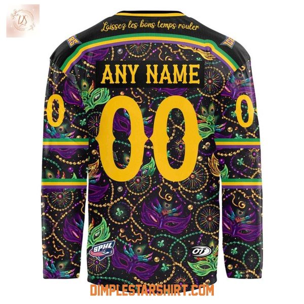 Pensacola Ice Flyers Mardi Gras Night By PGM Jersey