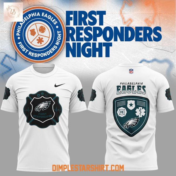 Philadelphia Eagles First Responders Night 2026 Hoodie T Shirt