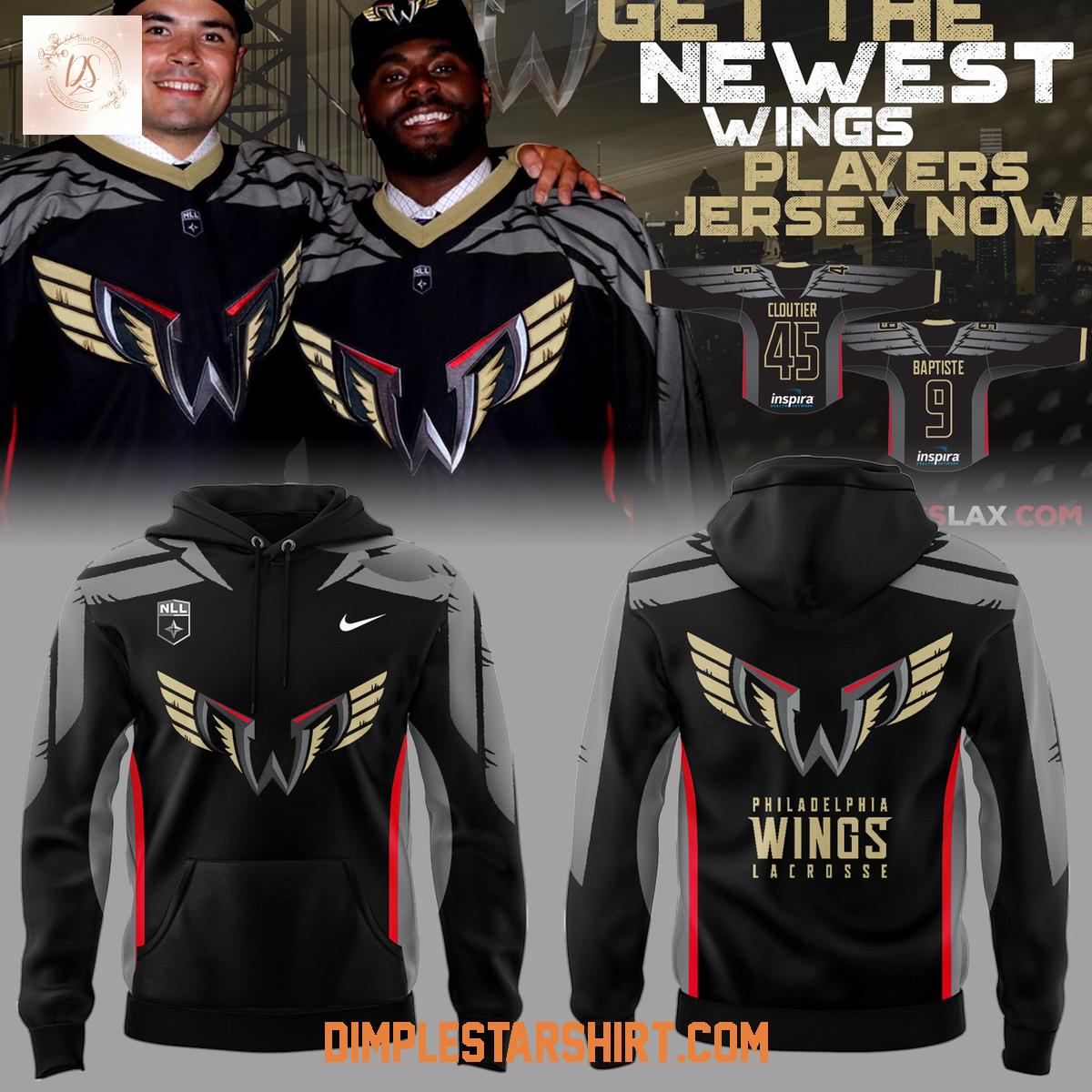 Philadelphia Wings 2026 Uniform Hoodie Shirt Philadelphia Wings 2026 Uniform Hoodie Shirt
