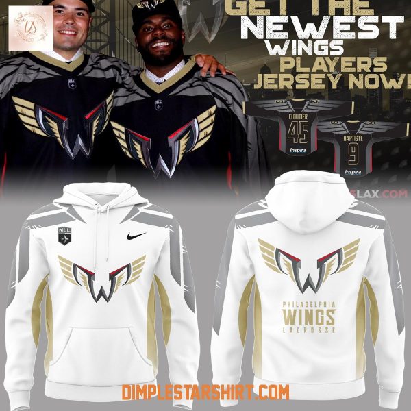 Philadelphia Wings 2026 Uniform Hoodie Shirt