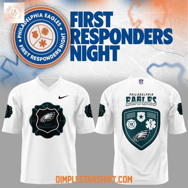 Philaelphia Eagles First Responders Night 2026 Football Jersey