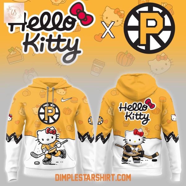 Providence Bruins Hello Kitty Night Game Hoodie Shirt