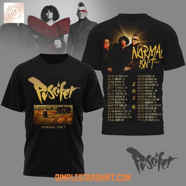 Puscifer The Normal Isn't Tour 2026 Hoodie T Shirt