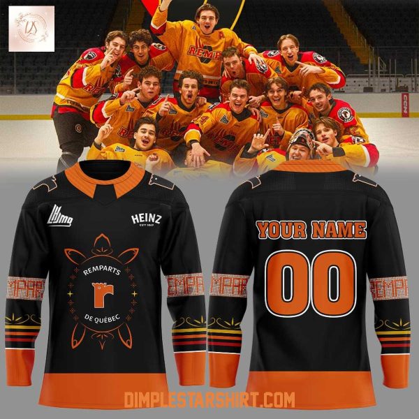 Remparts de Quebec First Nations People Hockey Jersey