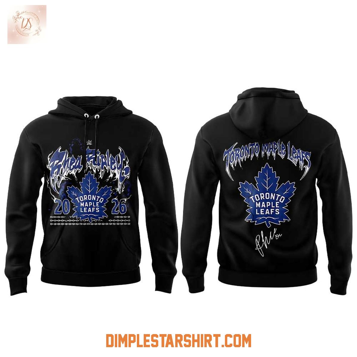 Rhea Ripley x Toronto Maple Leafs 2026 Hoodie T-Shirt Rhea Ripley x Toronto Maple Leafs 2026 Hoodie T-Shirt