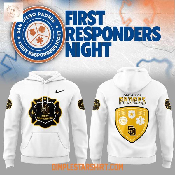 San Diego Padres First Responders Night 2026 Hoodie T Shirt