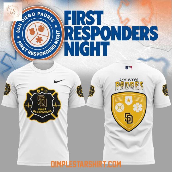 San Diego Padres First Responders Night 2026 Hoodie T Shirt