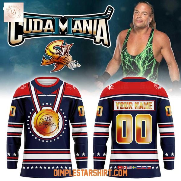 San Jose Barracuda For Cudalympics On Saturday Hockey Jersey