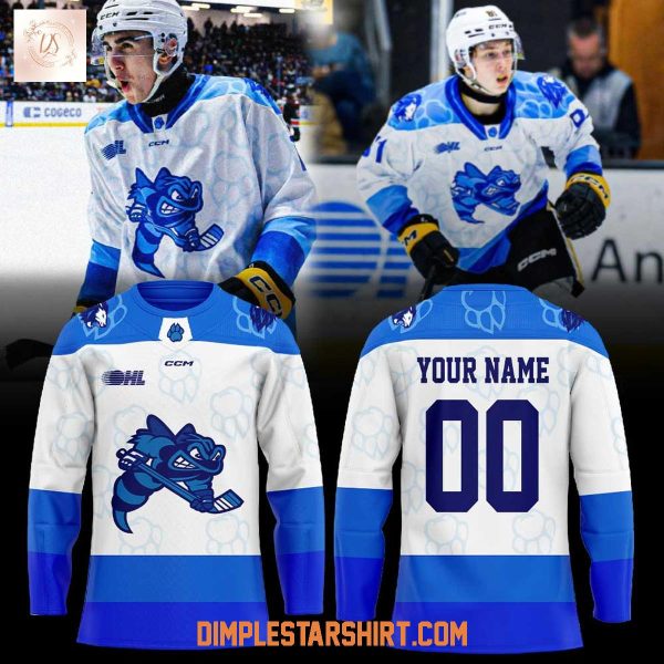 Sarnia Sting Lions Night At The Hive Hockey Jersey
