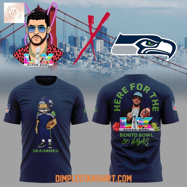 Seattle Seahawks Here For The Benito Bowl Hoodie T Shirt
