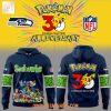 New England Patriots x Pokemon 30th Anniversary Hoodie T-Shirt