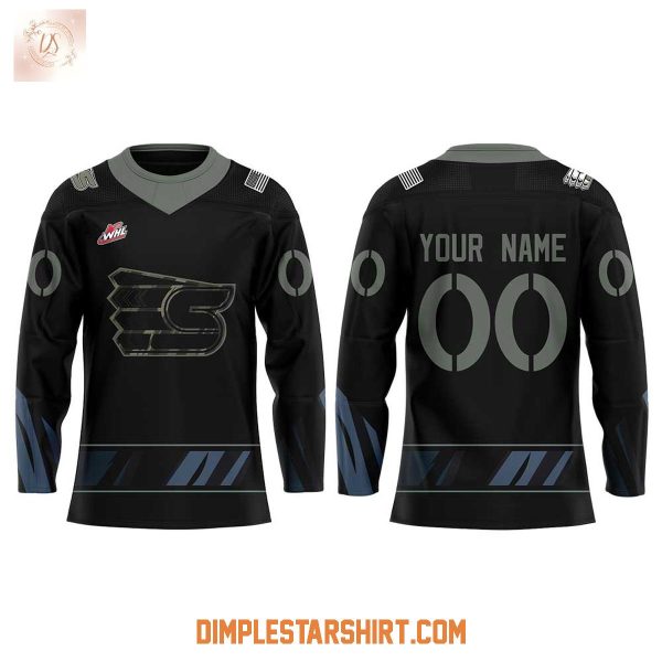 Spokane Chiefs Military Appreciation 2026 Hockey Jersey