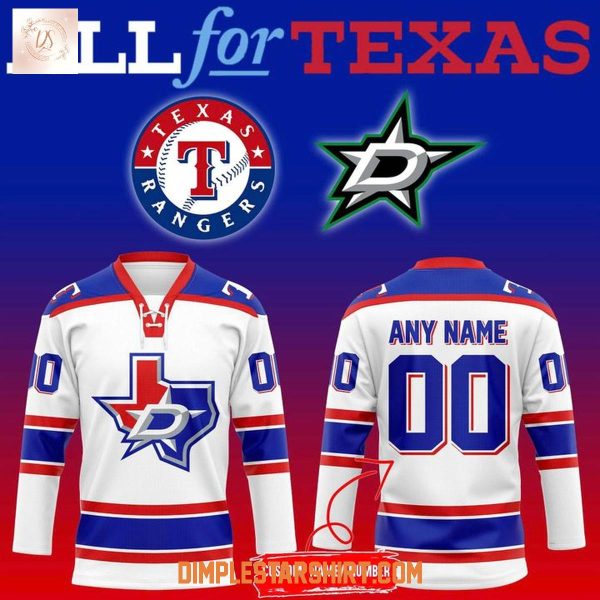 Texas Rangers x Dallas Stars Night 2026 Jersey