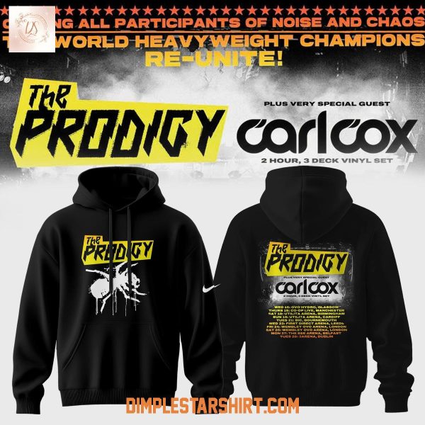 The Prodigy UK & Ireland Arena Tour 2026 Hoodie T Shirt