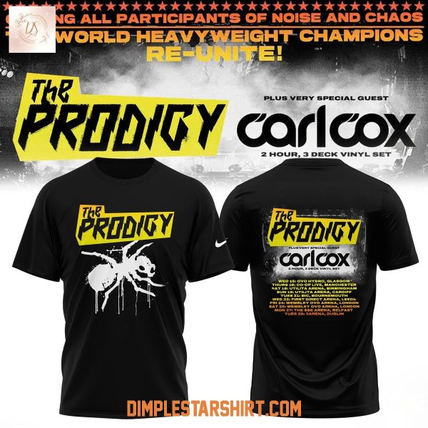 The Prodigy UK & Ireland Arena Tour 2026 Hoodie T Shirt