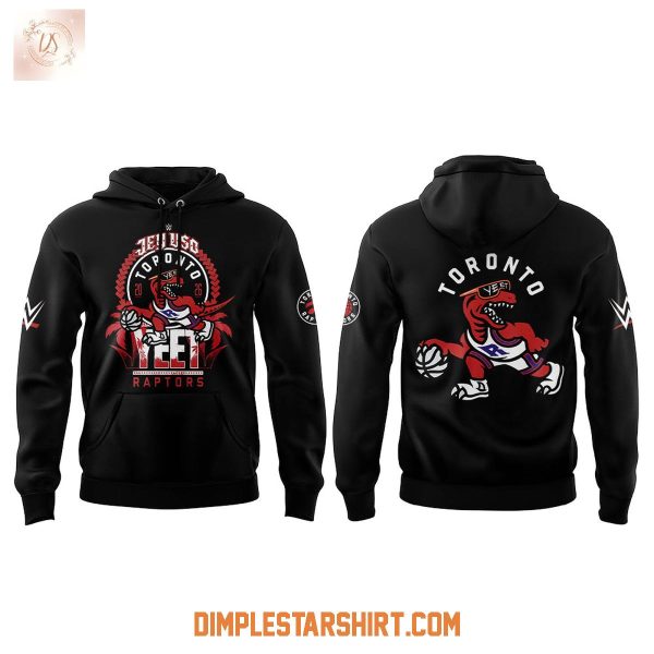 Toronto Raptors x Jey Uso Co Branded Hoodie Shirt